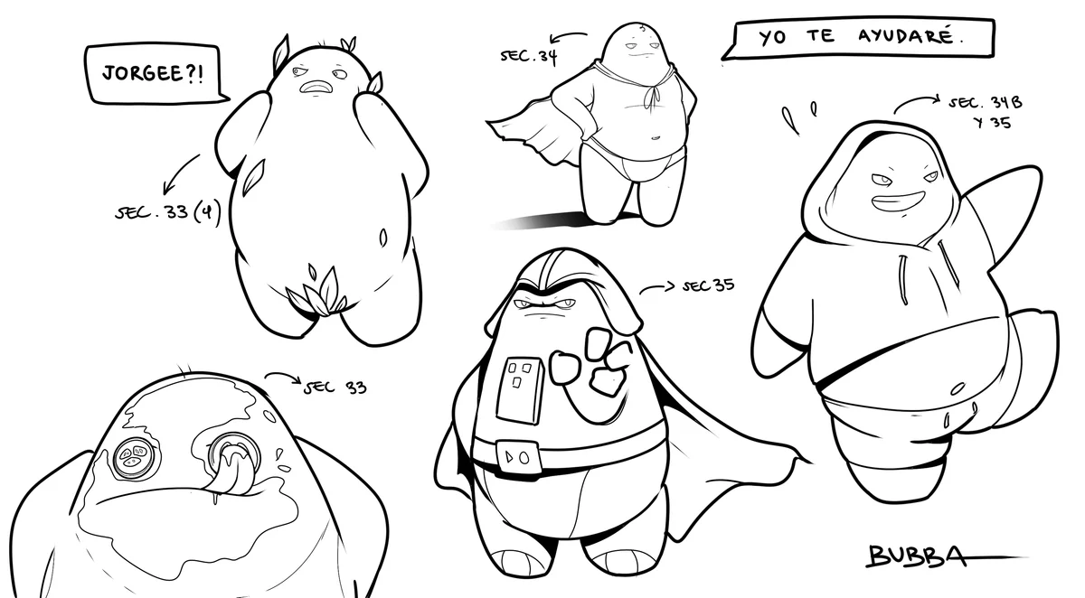 Bubba — making-of 3