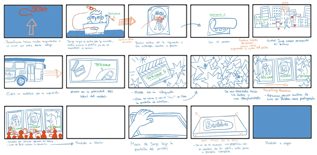 Bubba — making-of 5